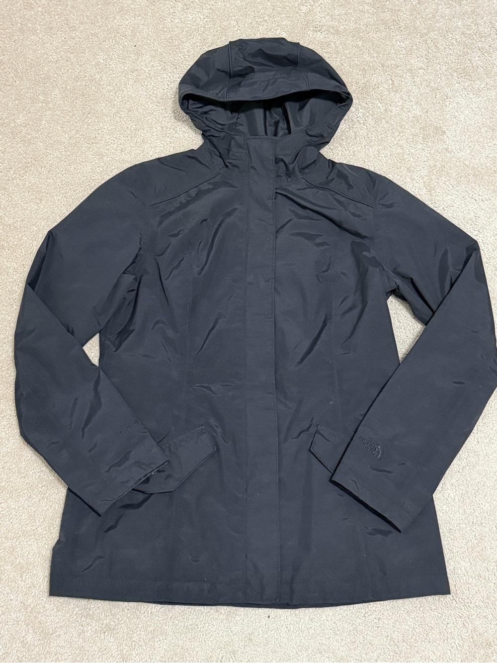 North Face Black Women's Hooded Jacket